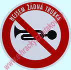 Magnetka NEJSEM ��DN� TRUBKA