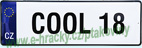 Cedule z plechu COOL 18