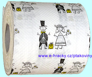 Toaletn� pap�r svatba